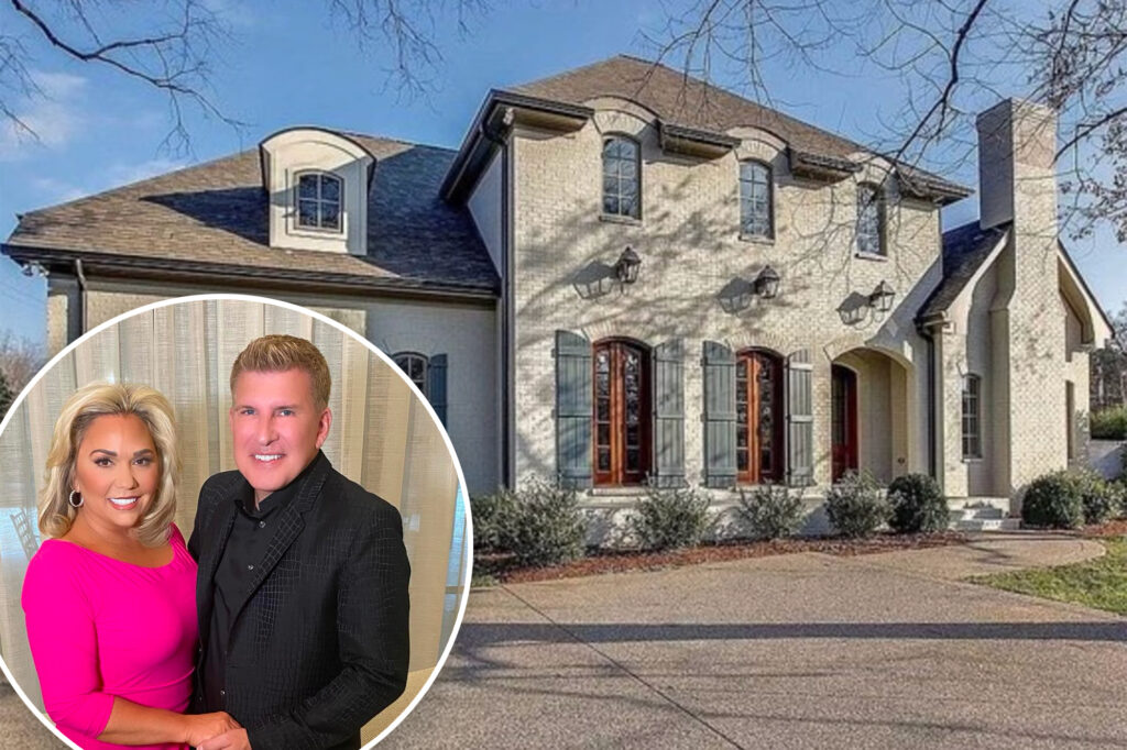 Within the opulent mansion where Todd and Julie Chrisley live after leaving prison