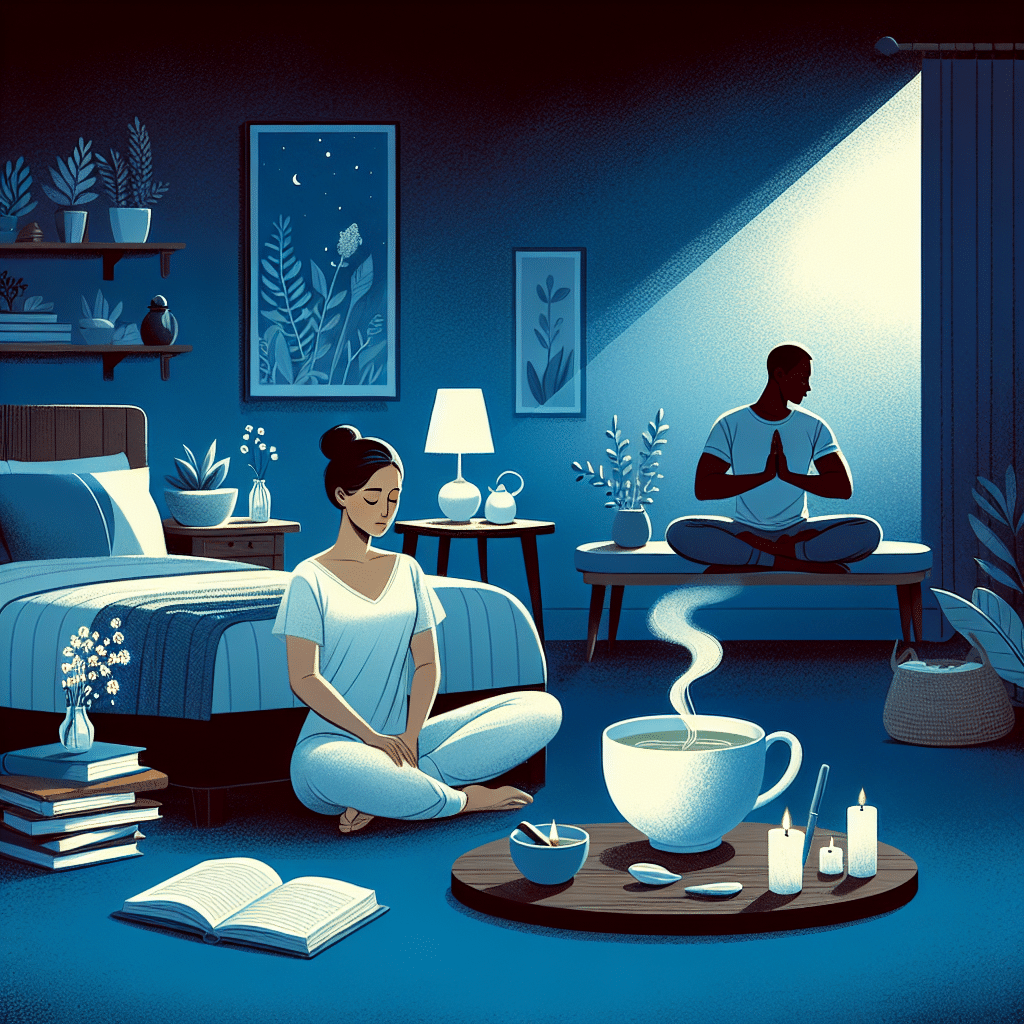 calming bedtime rituals to improve sleep quality